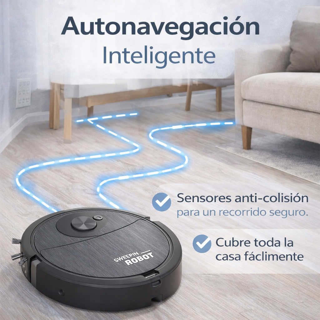 Aspiradora Robot Inteligente Sweepin Rob