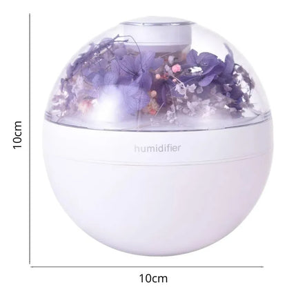 Humidificador Floral 170g con luz led