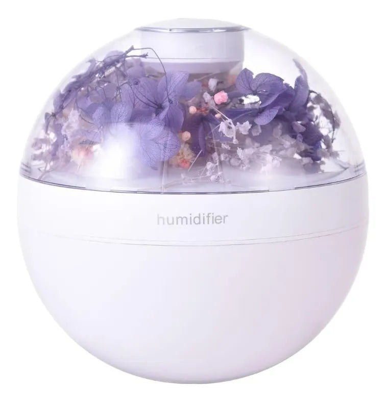 Humidificador Floral 170g con luz led