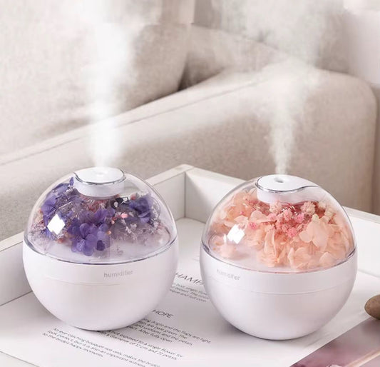 Humidificador Floral 170g con luz led