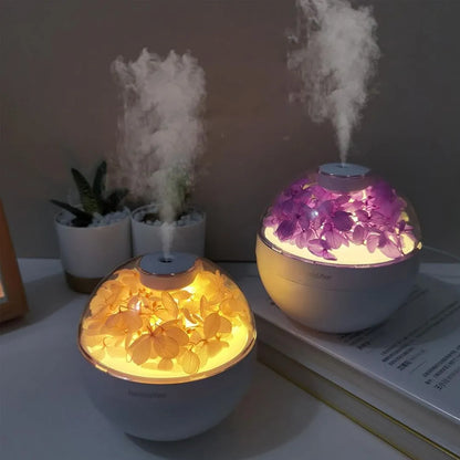 Humidificador Floral 170g con luz led