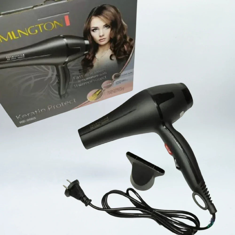 Secador Remington Keratina 3000W: Estilo Profesional en Casa