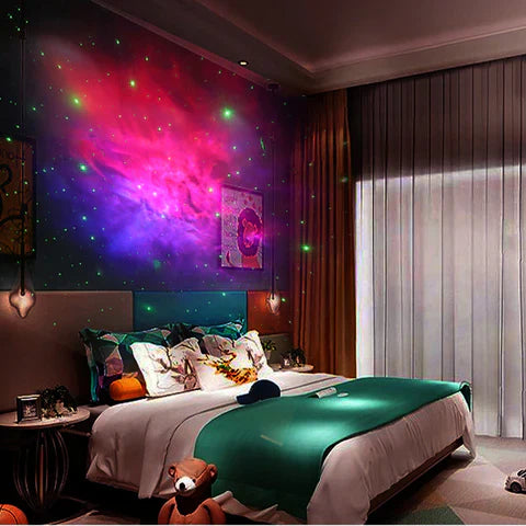 Proyector Astronauta LED con Control Remoto – Cielo Estrellado 360°