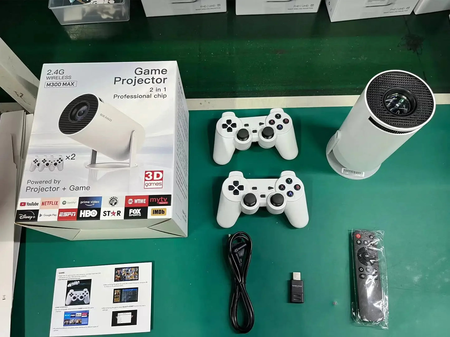 Proyector Consola Video Juegos M300 MAX